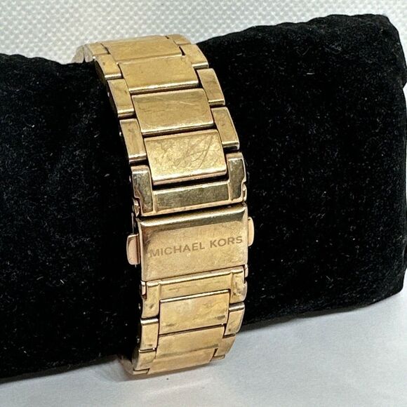 Michael Kors Parker MK5491 Women\'s Gold Stainless Steel Analog Dial Watch NUL37 main image 6